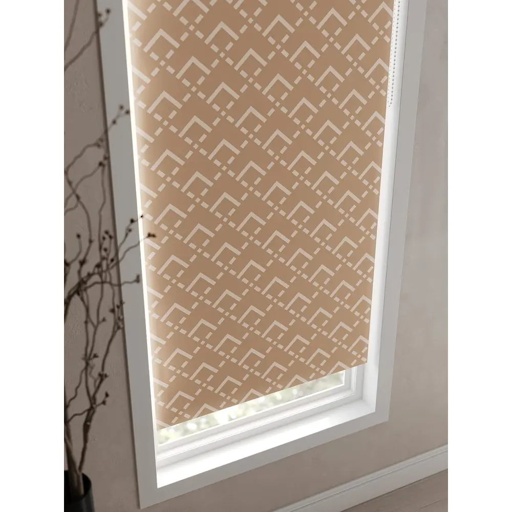 Фото 6 Рулонная штора At Home Ронлирт AT782398057 57x170 см, цвет бежевый Фото 6 Рулонная штора At Home Ронлирт AT782398057 57x170 см, цвет бежевый