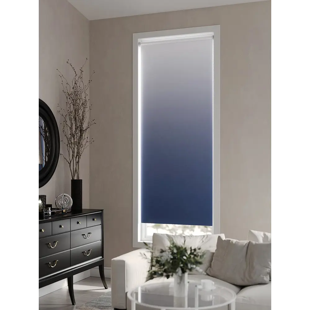 Фото 5 Рулонная штора At Home AT782343057, 57x170 см, цвет белый, синий Фото 5 Рулонная штора At Home AT782343057, 57x170 см, цвет белый, синий