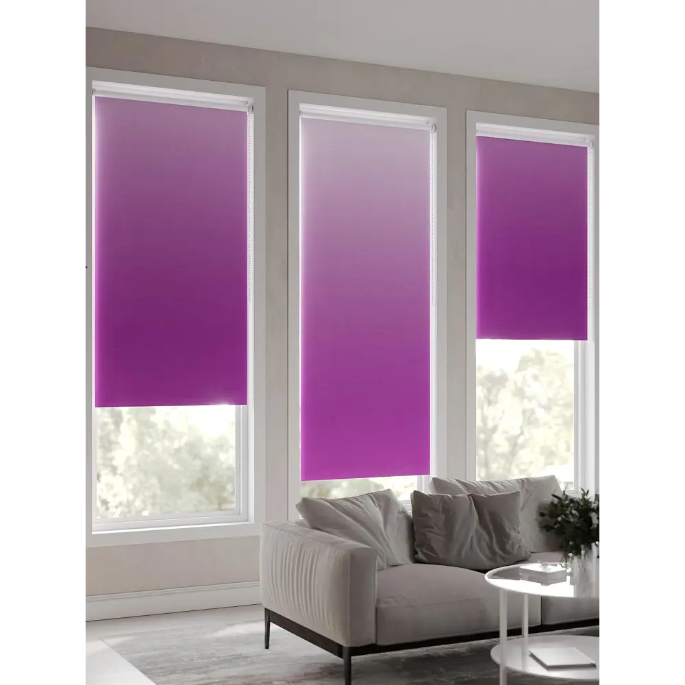 Фото Рулонная штора At Home Ронлирт AT782355057 57x170 см, цвет белый