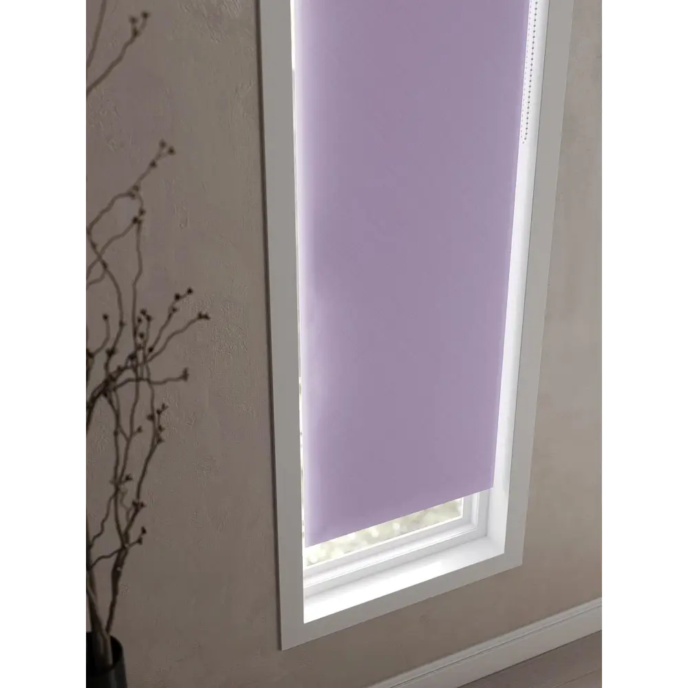 Фото 4 Рулонная штора At Home Лимкис AT782322052 52x170 см, цвет фиолетовый