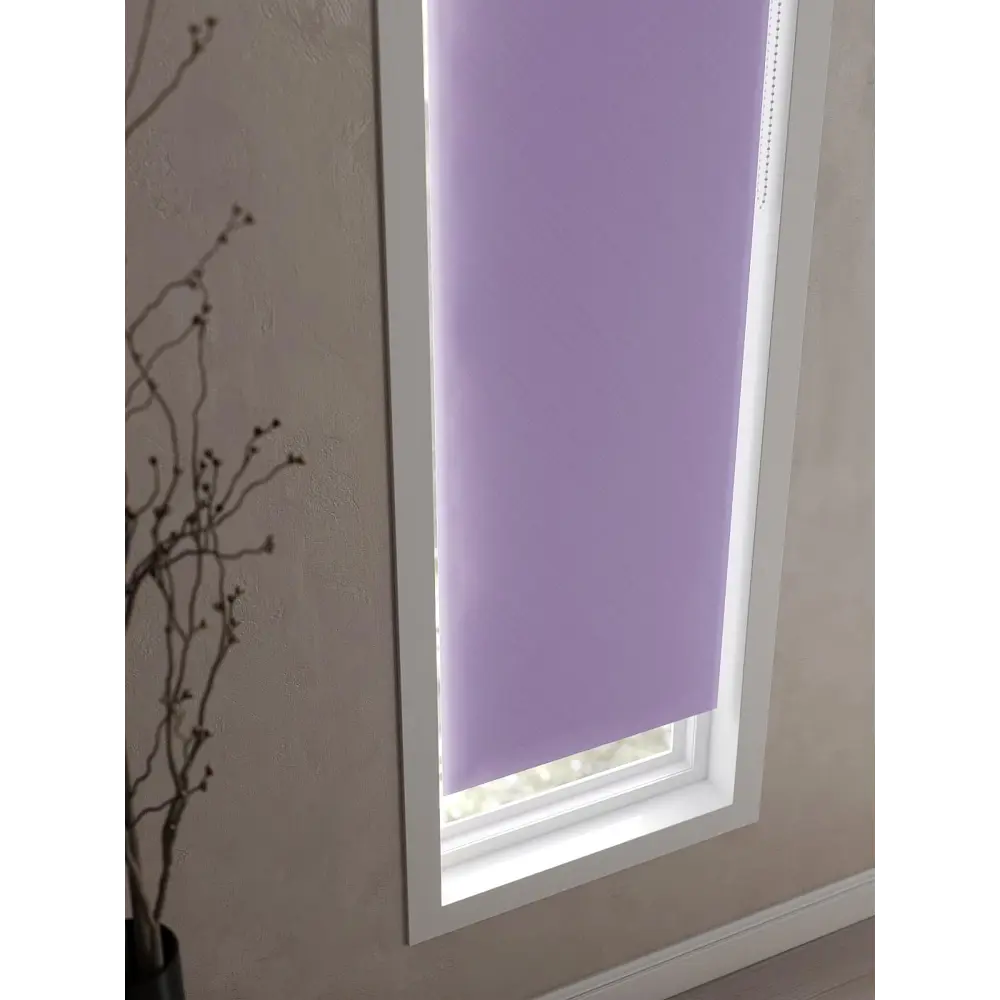 Фото 6 Рулонная штора At Home Лимкис AT782323052 52x170 см, цвет фиолетовый