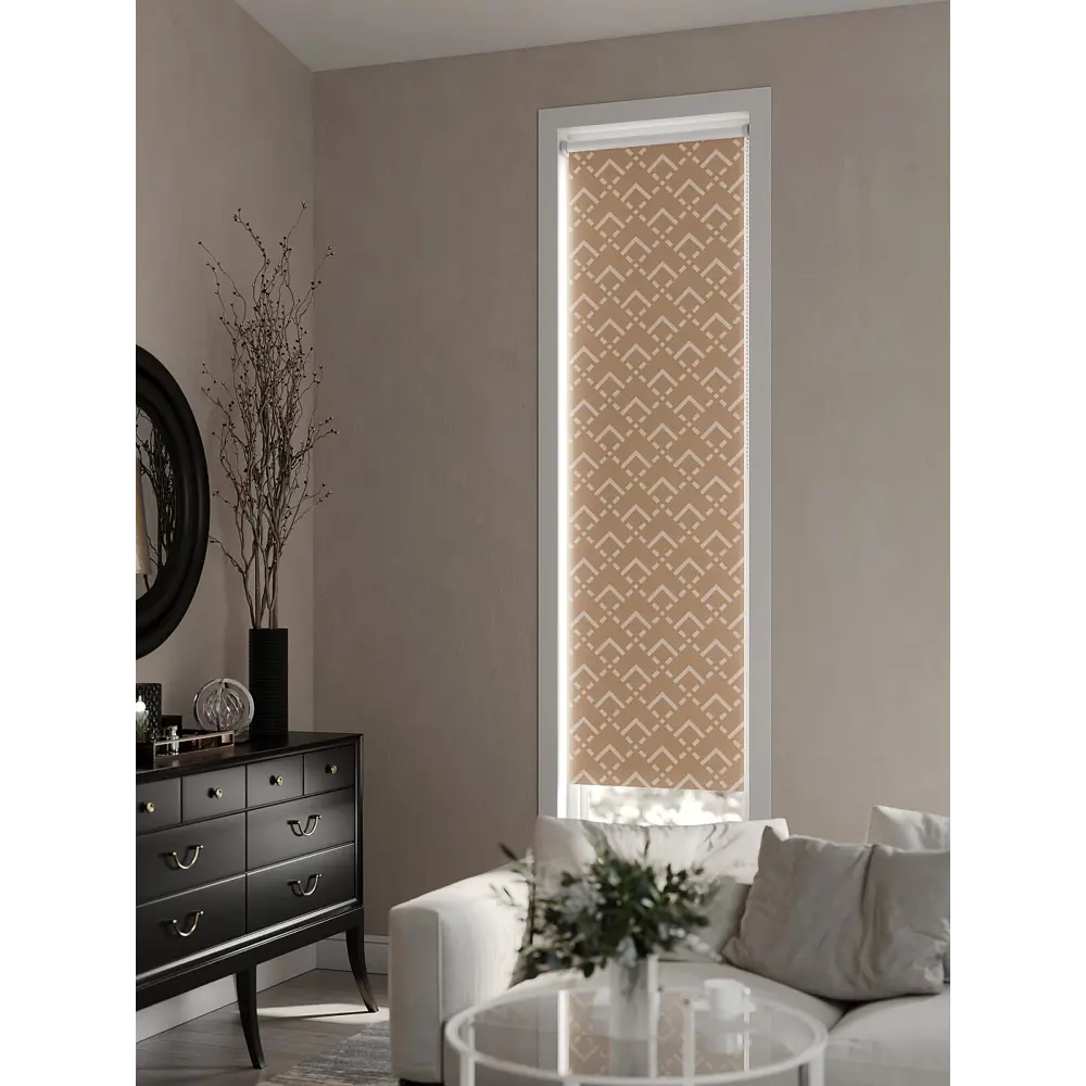 Фото 2 Рулонная штора At Home Ранфрик AT782398047 47x170 см, цвет бежевый Фото 2 Рулонная штора At Home Ранфрик AT782398047 47x170 см, цвет бежевый