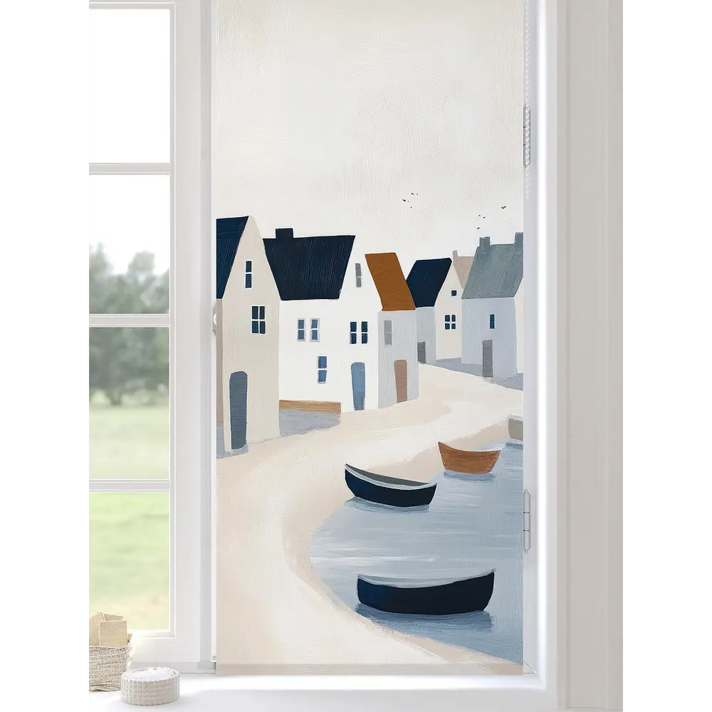 Фото 8 Рулонная штора At Home Лирикас AT782508068 68x170 см, цвет бежевый