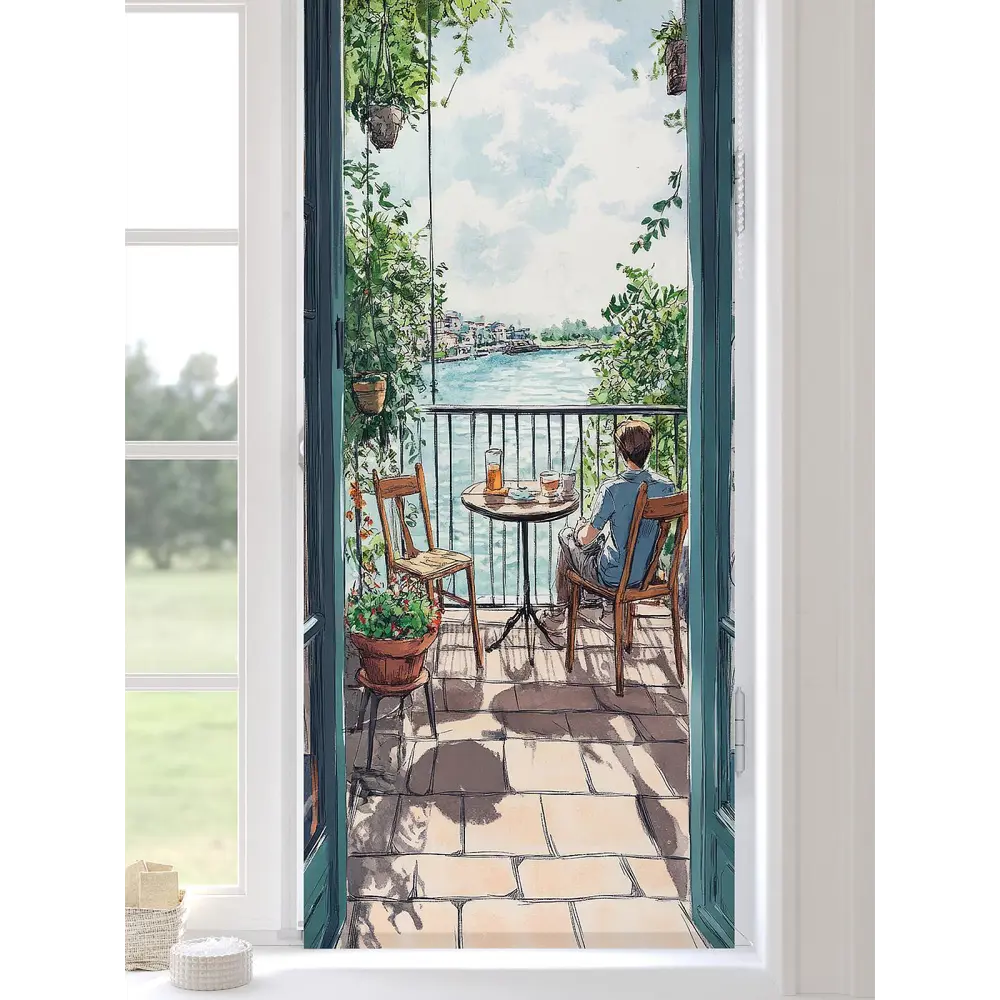 Фото 2 Рулонная штора At Home Клартис AT782486062 62x170 см, цвет белый