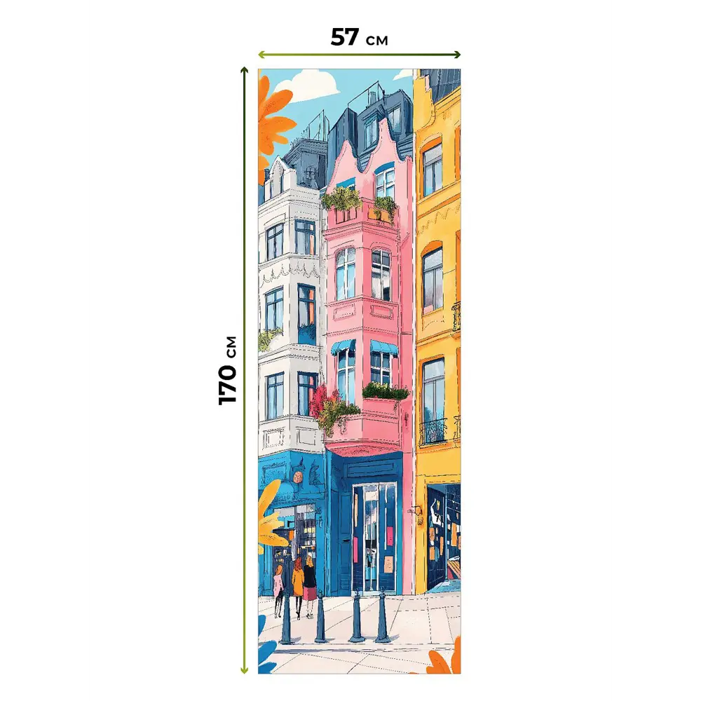 Фото 6 Рулонная штора At Home Ронлирт AT782469057 57x170 см, цвет розовый