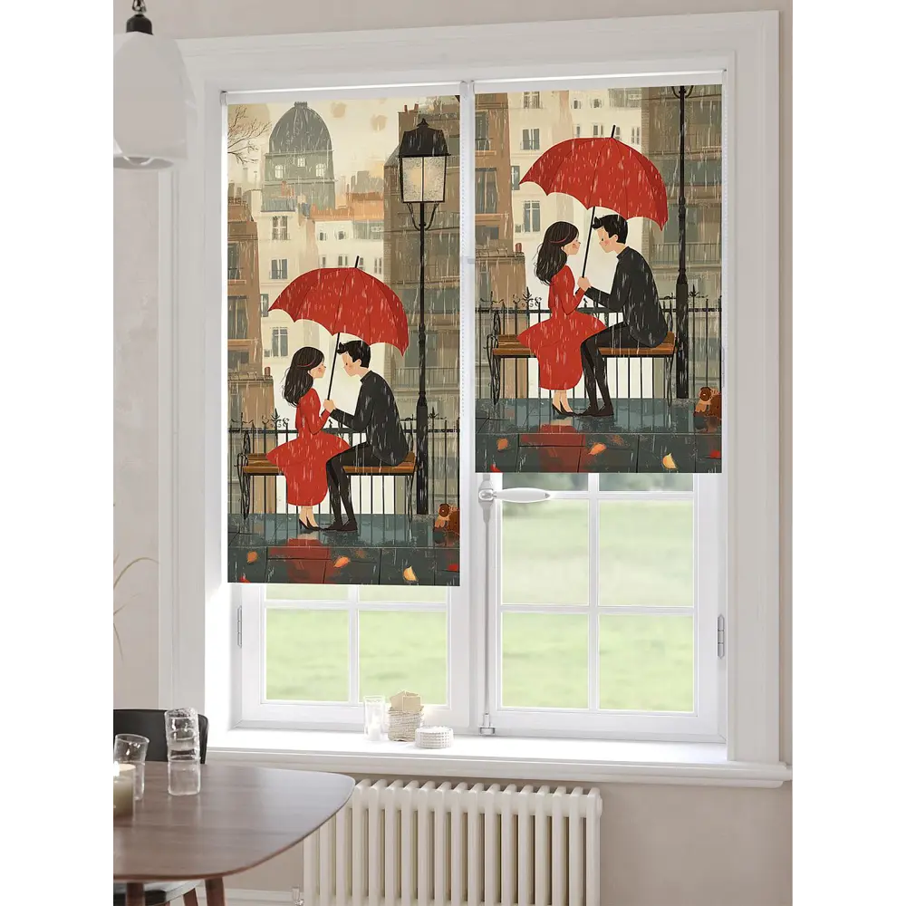 Фото 4 Рулонная штора At Home Ронлирт AT782503057 57x170 см, цвет бежевый