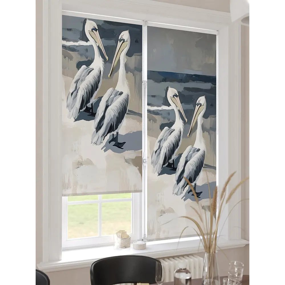 Фото 3 Рулонная штора At Home Ронлирт AT782523057 57x170 см, цвет бежевый