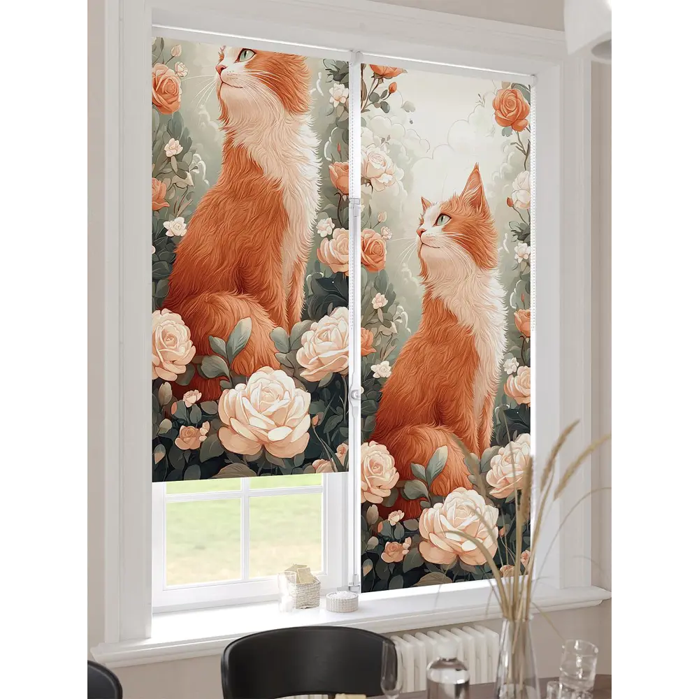 Фото 4 Рулонная штора At Home Ронлирт AT782531057 57x170 см, цвет бежевый