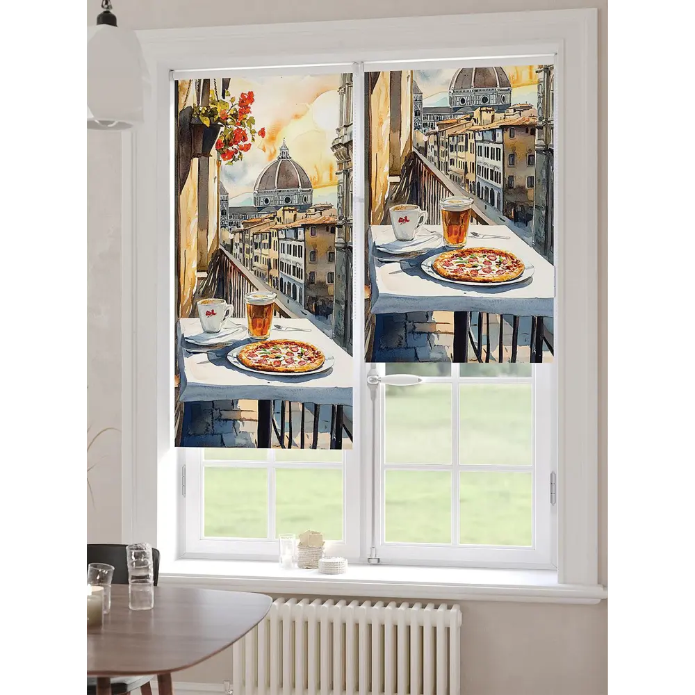 Фото Рулонная штора At Home Ронлирт AT782532057 57x170 см, цвет бежевый Фото Рулонная штора At Home Ронлирт AT782532057 57x170 см, цвет бежевый