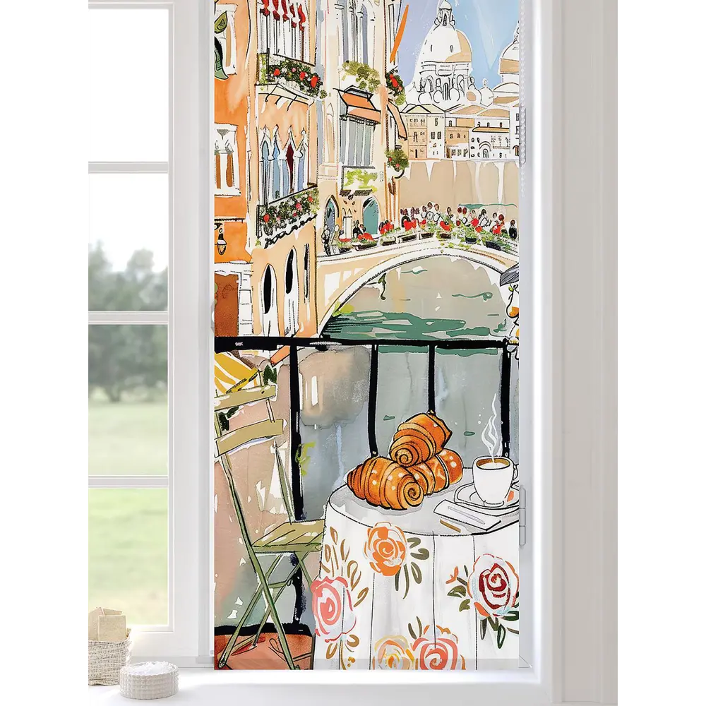 Фото Рулонная штора At Home Лимкис AT782473052 52x170 см, цвет бежевый