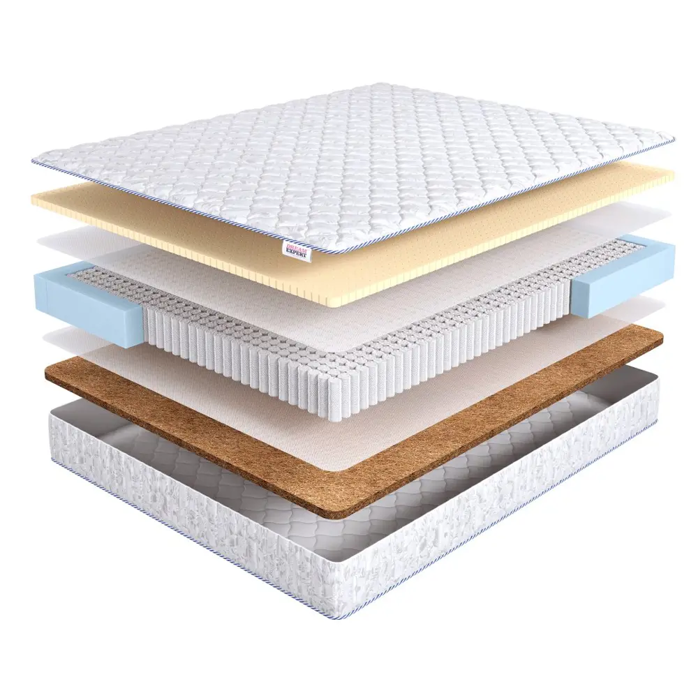 Фото 2 Матрас Dreamexpert Natural Mix PS1000 DEXDE9499617 85x200x21 см независимый пружинный блок 1-спальный Фото 2 Матрас Dreamexpert Natural Mix PS1000 DEXDE9499617 85x200x21 см независимый пружинный блок 1-спальный