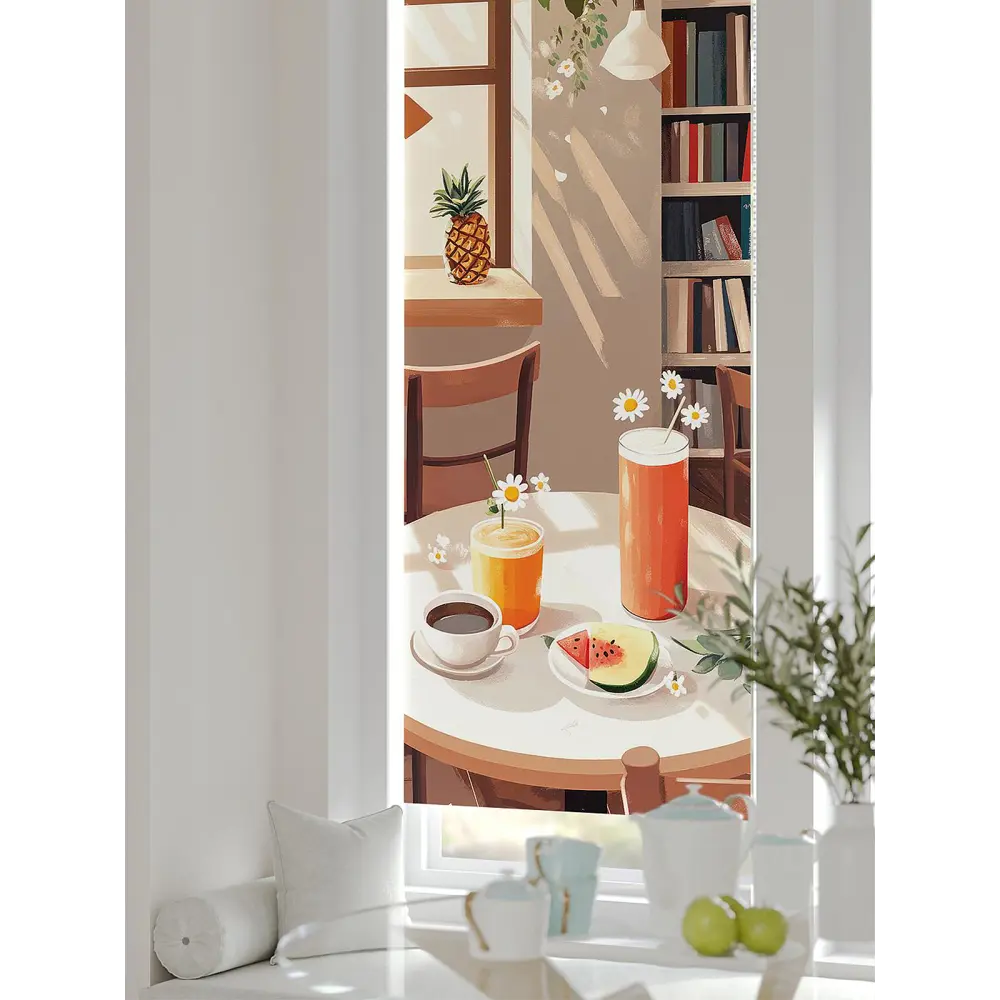 Фото Рулонная штора блэкаут At Home Рилварт AT783480068 68x170 см, цвет бежевый Фото Рулонная штора блэкаут At Home Рилварт AT783480068 68x170 см, цвет бежевый