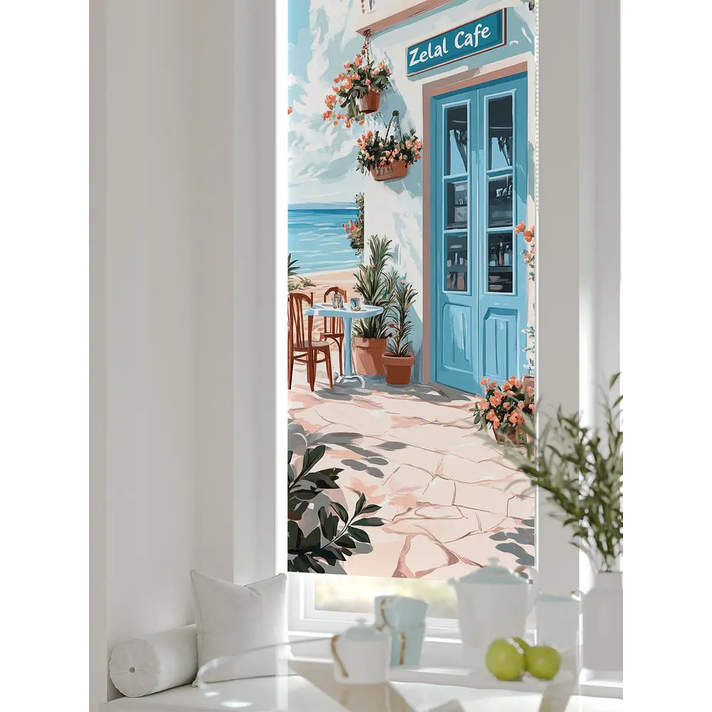 Фото Рулонная штора блэкаут At Home Лертонт AT783451062 62x170 см, цвет бежевый Фото Рулонная штора блэкаут At Home Лертонт AT783451062 62x170 см, цвет бежевый