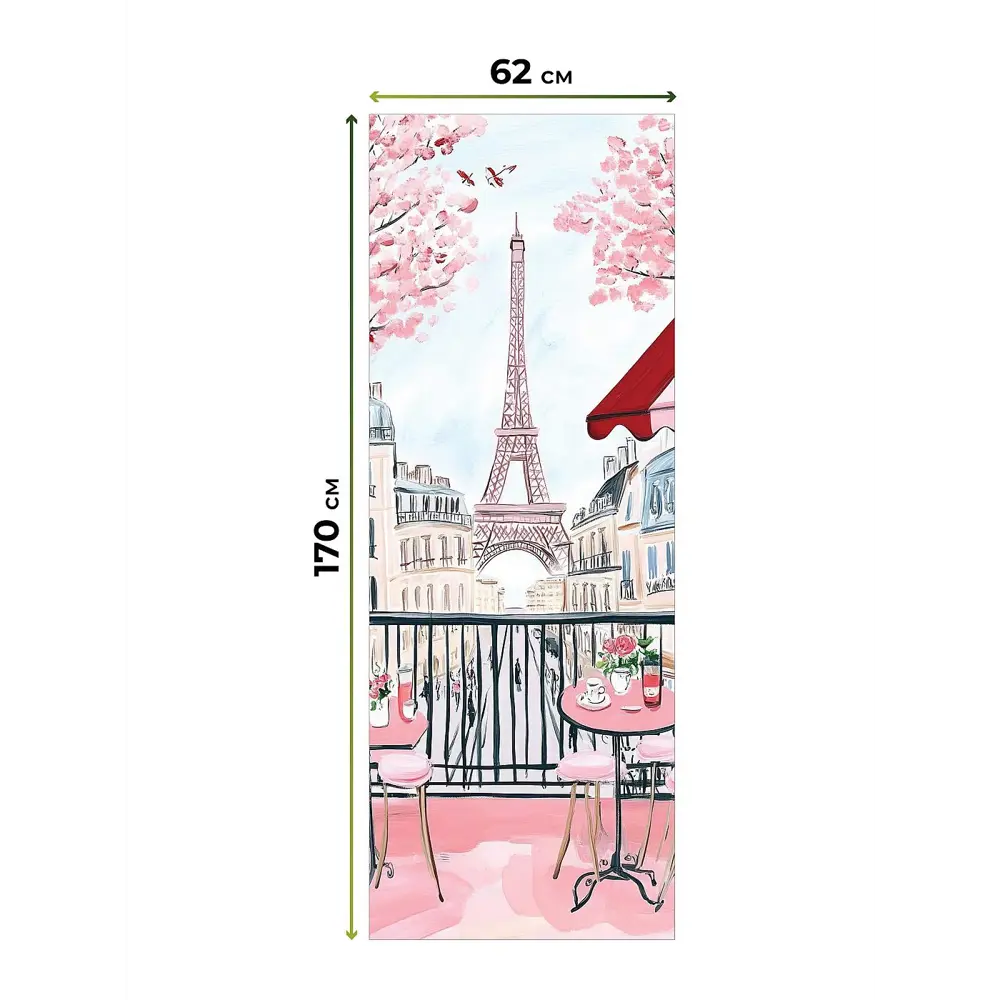 Фото 3 Рулонная штора блэкаут At Home Лертонт AT783489062 62x170 см, цвет белый