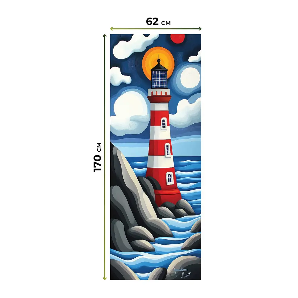 Фото 4 Рулонная штора блэкаут At Home Лертонт AT783495062 62x170 см, цвет белый