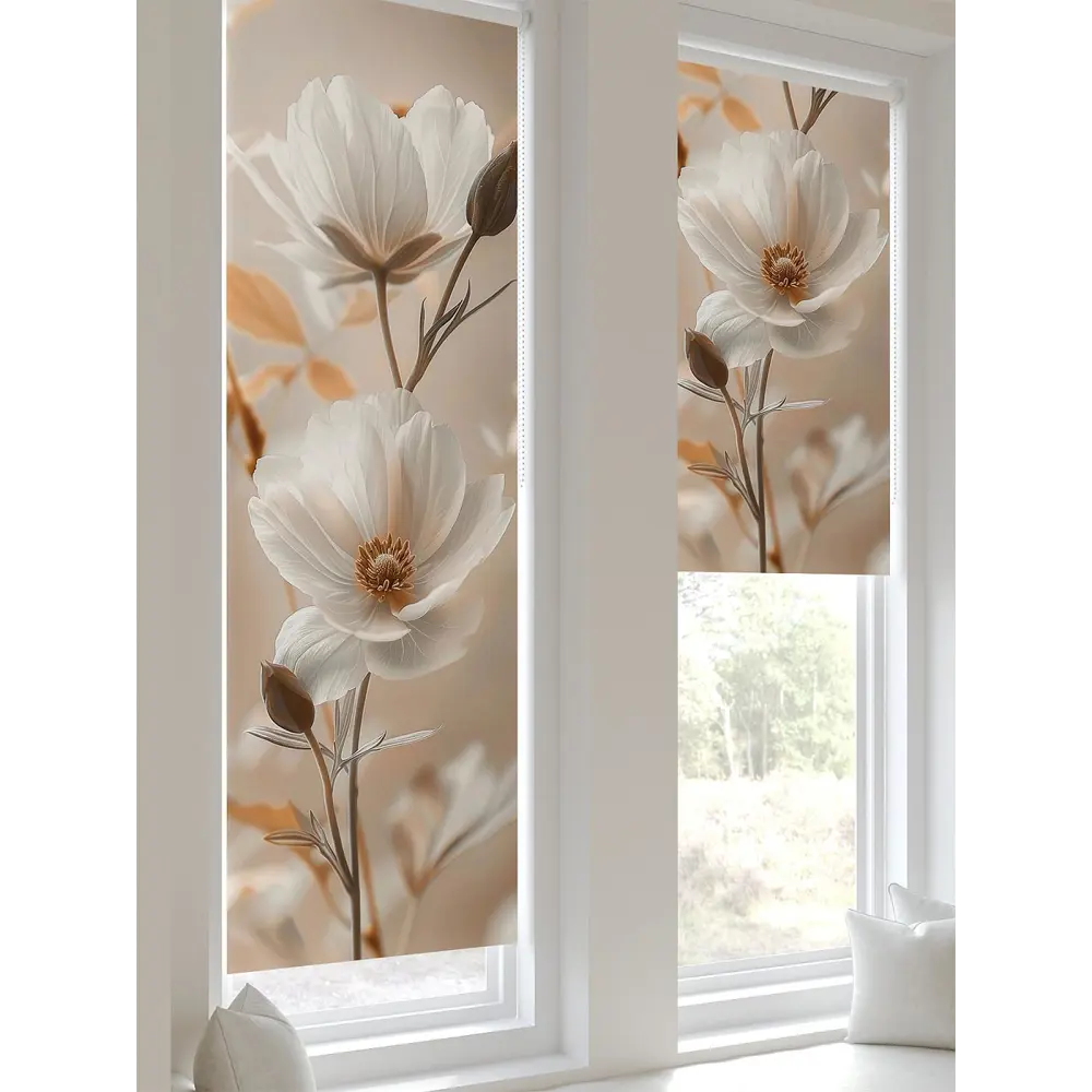 Фото 7 Рулонная штора блэкаут At Home Ланетрикс AT783542052 52x170 см, цвет бежевый Фото 7 Рулонная штора блэкаут At Home Ланетрикс AT783542052 52x170 см, цвет бежевый