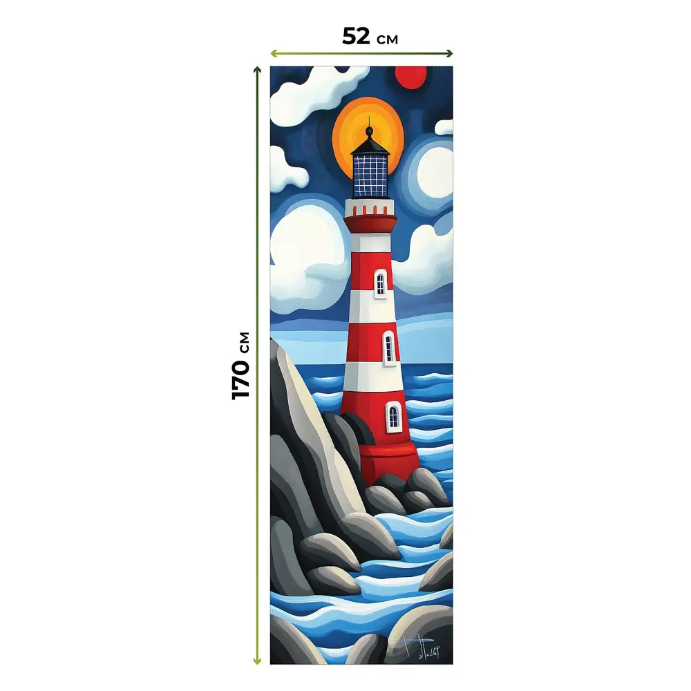 Фото 5 Рулонная штора блэкаут At Home Ланетрикс AT783495052 52x170 см, цвет белый