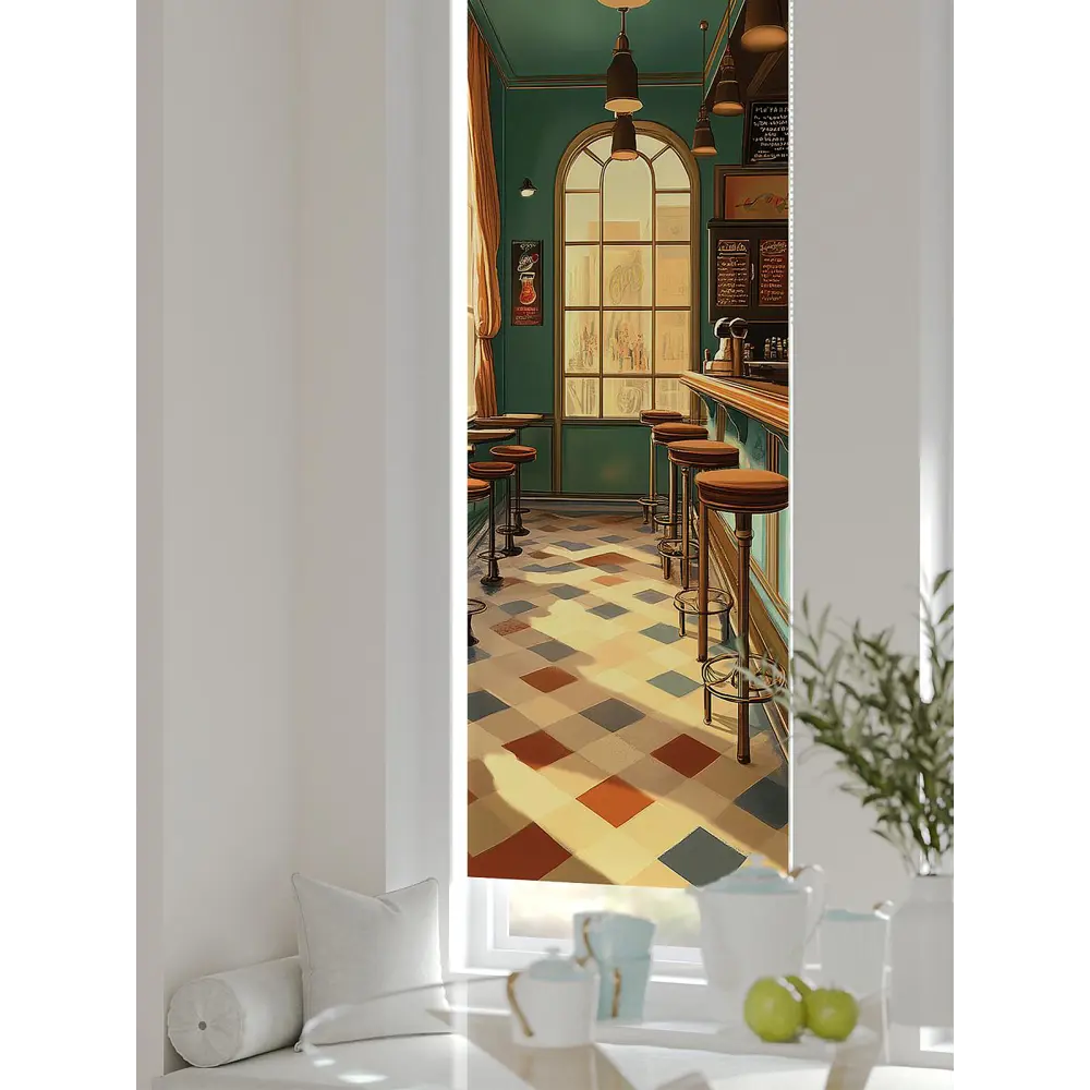 Фото 6 Рулонная штора блэкаут At Home Анзара AT783454047 47x170 см, цвет красный Фото 6 Рулонная штора блэкаут At Home Анзара AT783454047 47x170 см, цвет красный
