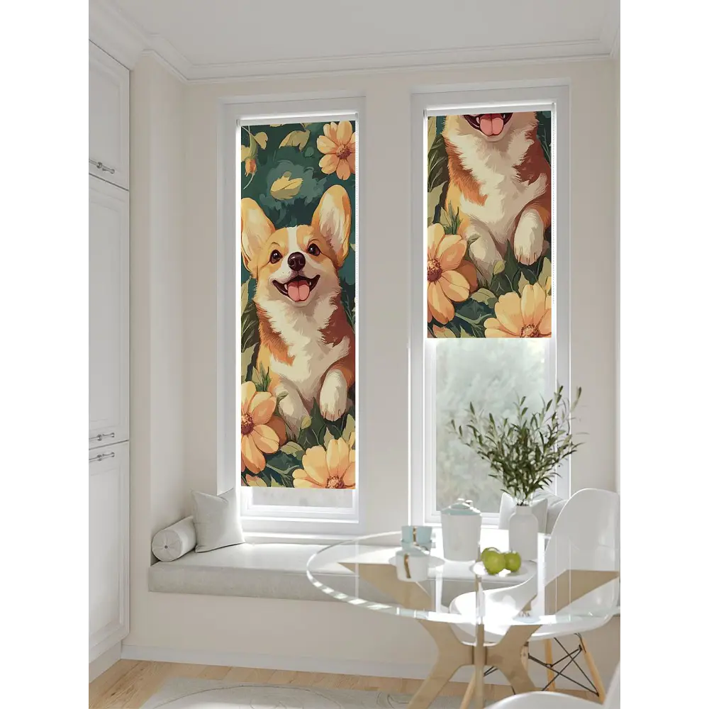 Фото 3 Рулонная штора блэкаут At Home Анзара AT783467047 47x170 см, цвет бежевый Фото 3 Рулонная штора блэкаут At Home Анзара AT783467047 47x170 см, цвет бежевый
