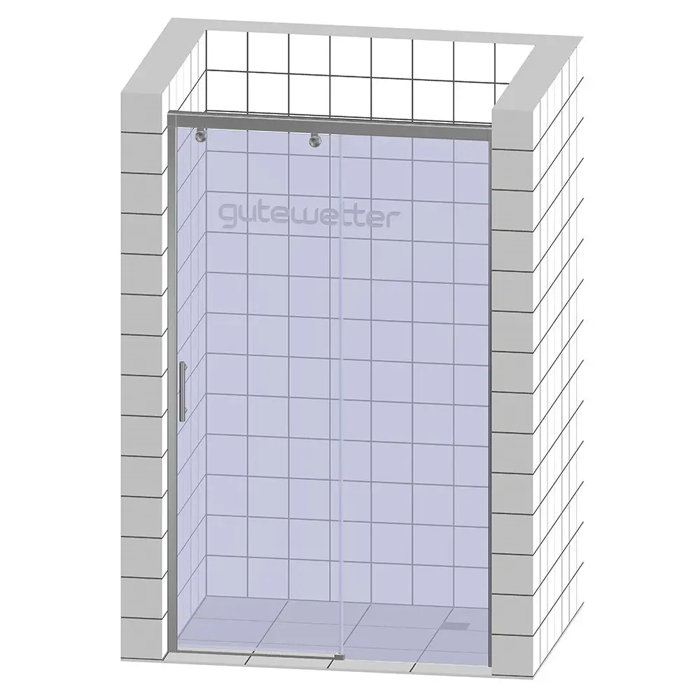 Фото 8 Дверь в душевую нишу GuteWetter GWMPSLD862 180x200 см цвет фурнитуры белый матовый, стекло безцветное закаленное 8/6 мм Фото 8 Дверь в душевую нишу GuteWetter GWMPSLD862 180x200 см цвет фурнитуры белый матовый, стекло безцветное закаленное 8/6 мм