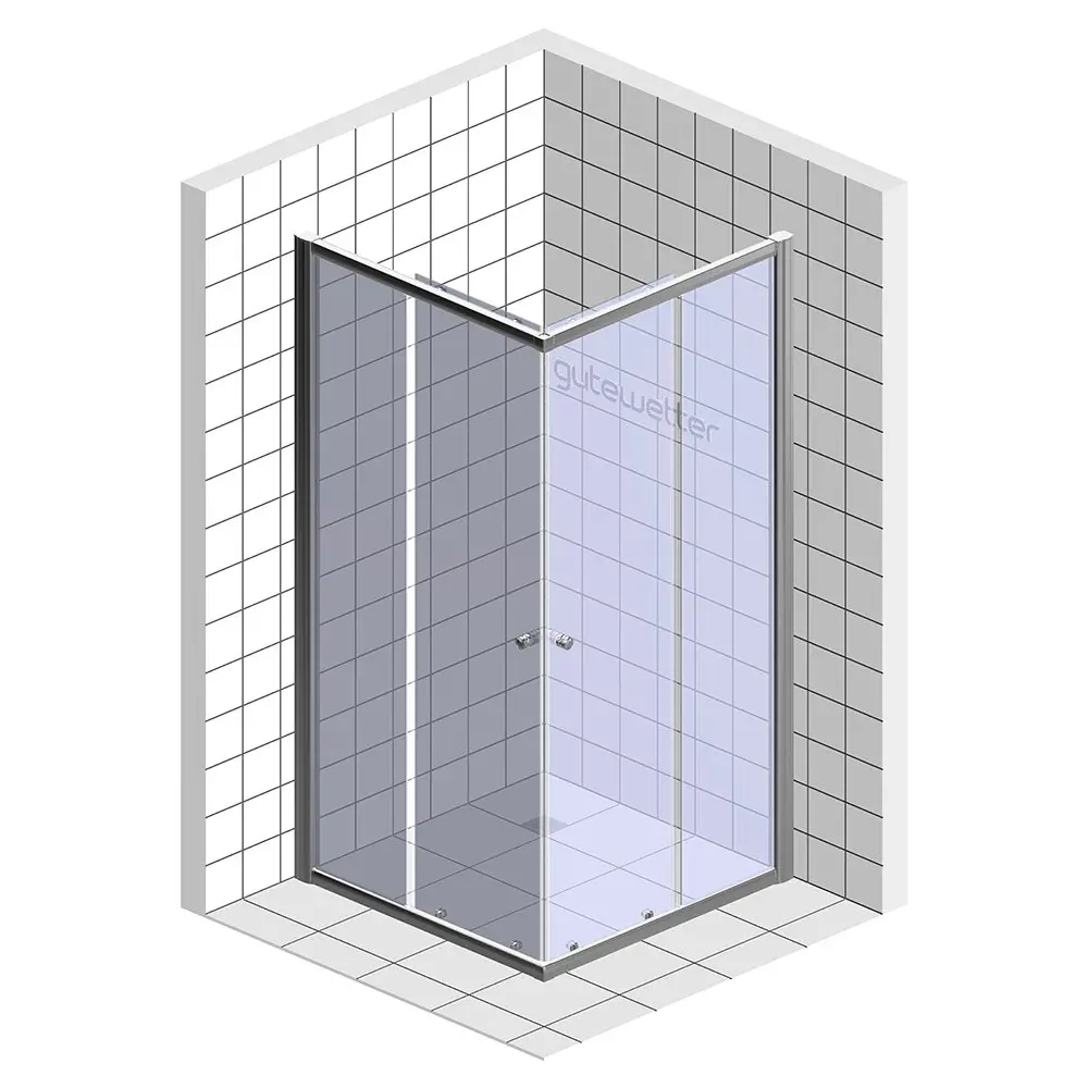 Фото 6 Душевой уголок GUTEWETTER GWMPKB019S 4698033022357, квадратный, 100x100x200 см, прозрачное стекло Фото 6 Душевой уголок GUTEWETTER GWMPKB019S 4698033022357, квадратный, 100x100x200 см, прозрачное стекло