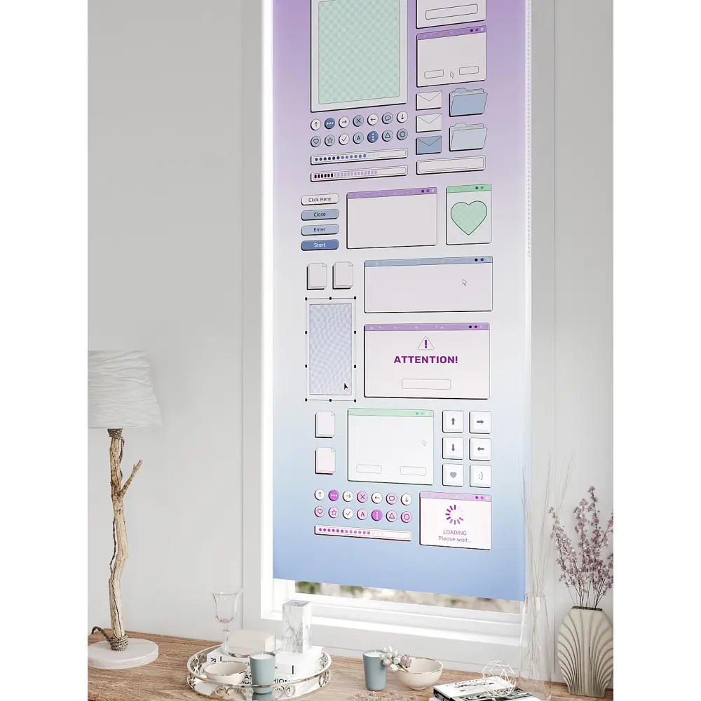 Фото 8 Рулонная штора блэкаут At Home Лертонт AT783431062 62x170 см, цвет белый Фото 8 Рулонная штора блэкаут At Home Лертонт AT783431062 62x170 см, цвет белый