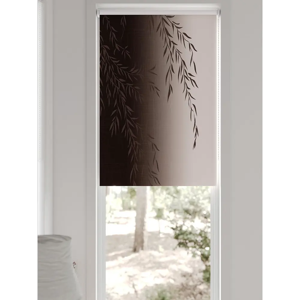 Фото 8 Рулонная штора блэкаут At Home AT783310062, 62x170 см, цвет бежевый, коричневый Фото 8 Рулонная штора блэкаут At Home AT783310062, 62x170 см, цвет бежевый, коричневый