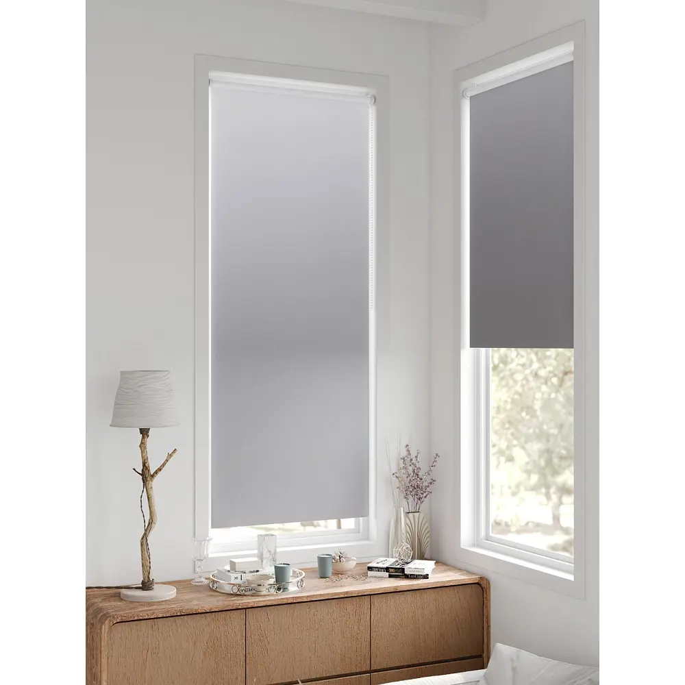 Фото 7 Рулонная штора блэкаут At Home Лертонт AT783337062 62x170 см, цвет белый Фото 7 Рулонная штора блэкаут At Home Лертонт AT783337062 62x170 см, цвет белый