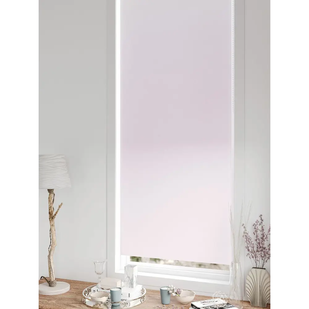 Фото 2 Рулонная штора блэкаут At Home Лертонт AT783340062 62x170 см, цвет белый Фото 2 Рулонная штора блэкаут At Home Лертонт AT783340062 62x170 см, цвет белый