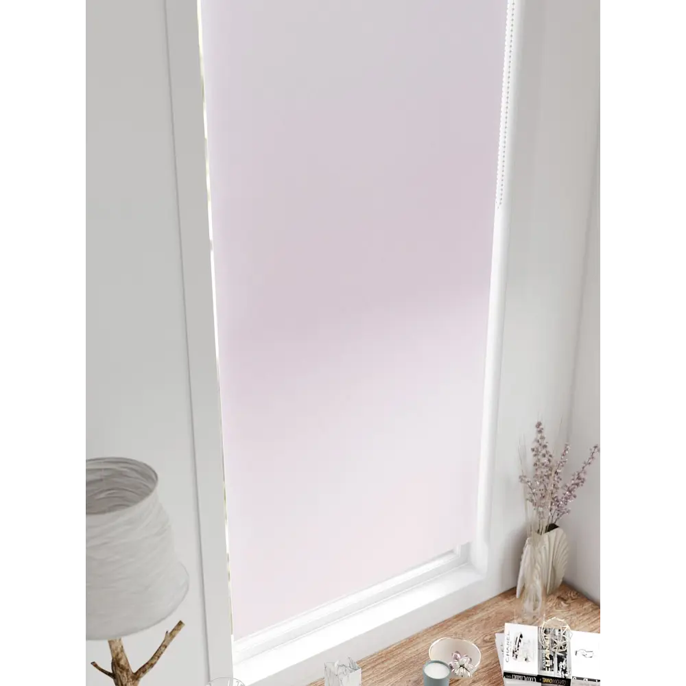 Фото 4 Рулонная штора блэкаут At Home Лертонт AT783340062 62x170 см, цвет белый Фото 4 Рулонная штора блэкаут At Home Лертонт AT783340062 62x170 см, цвет белый