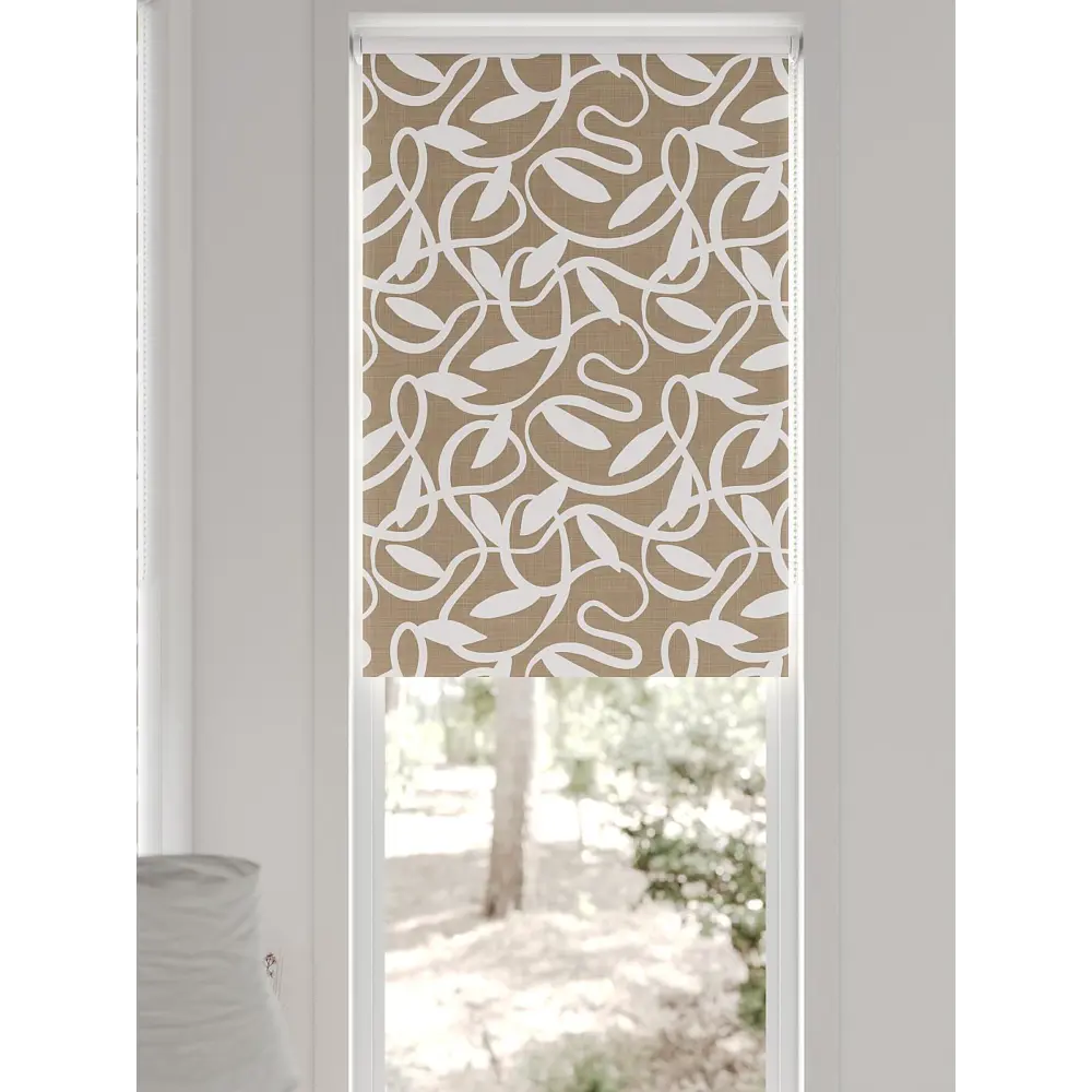 Фото 2 Рулонная штора блэкаут At Home Лертонт AT783384062 62x170 см, цвет белый