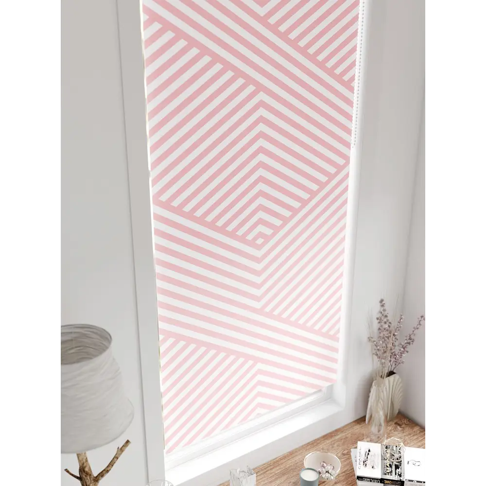 Фото 2 Рулонная штора блэкаут At Home Лертонт AT783397062 62x170 см, цвет белый