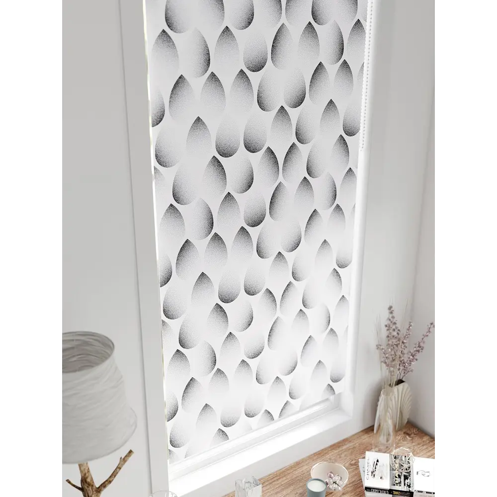 Фото 3 Рулонная штора блэкаут At Home Лертонт AT783401062 62x170 см, цвет белый Фото 3 Рулонная штора блэкаут At Home Лертонт AT783401062 62x170 см, цвет белый