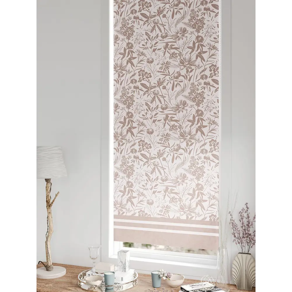 Фото 5 Рулонная штора блэкаут At Home Лирстик AT783392057 57x170 см, цвет бежевый Фото 5 Рулонная штора блэкаут At Home Лирстик AT783392057 57x170 см, цвет бежевый