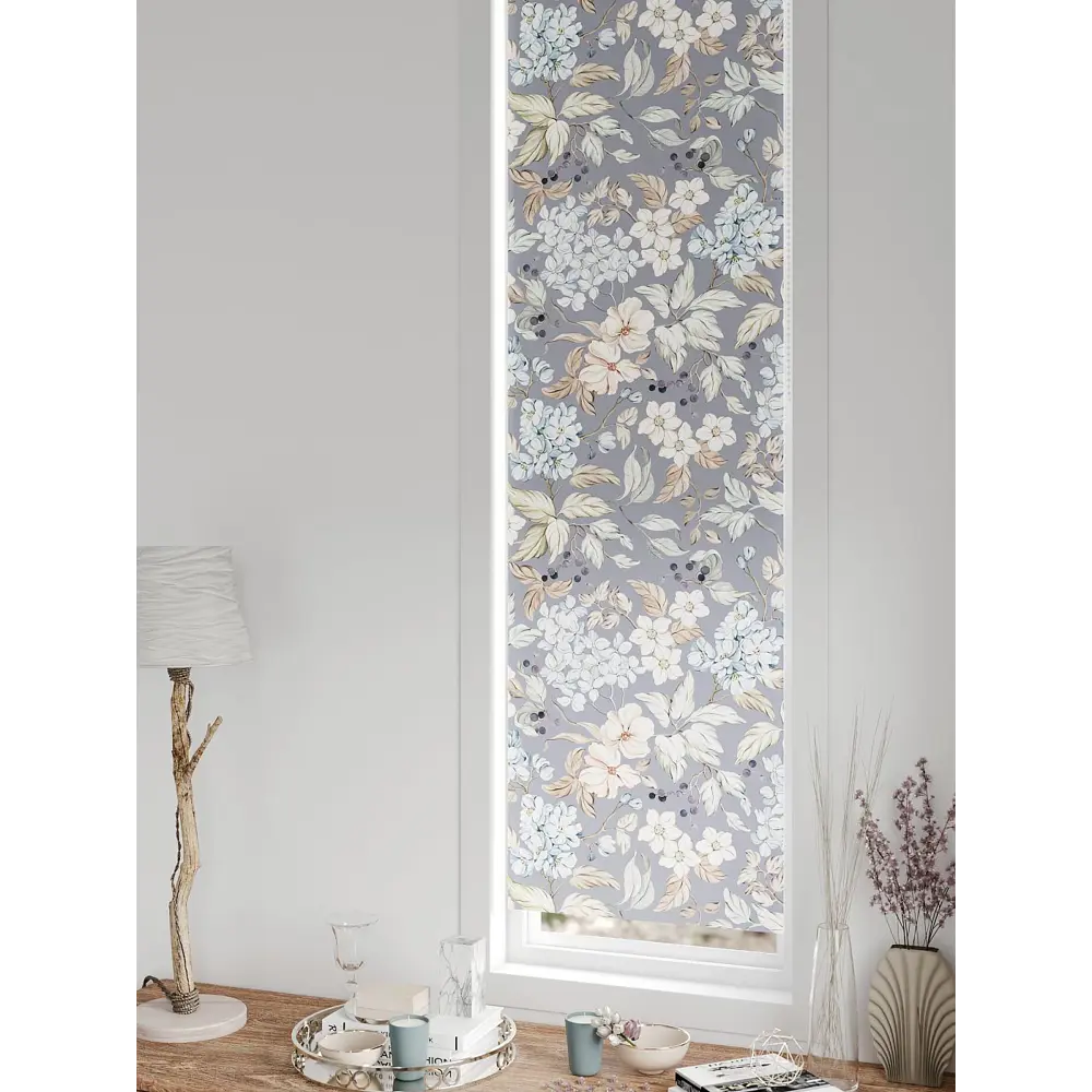 Фото 7 Рулонная штора блэкаут At Home AT783375047, 47x170 см, цвет бежевый, синий Фото 7 Рулонная штора блэкаут At Home AT783375047, 47x170 см, цвет бежевый, синий