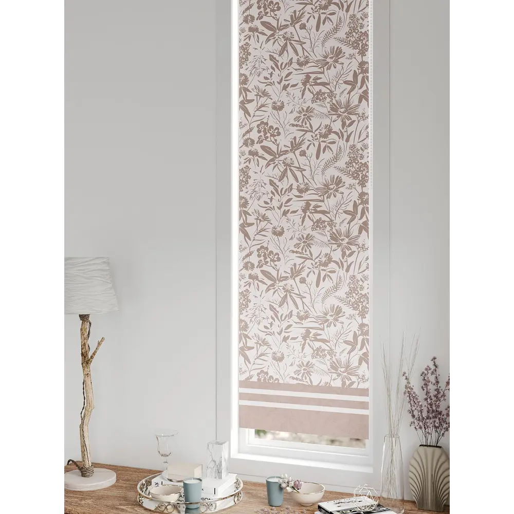 Фото 8 Рулонная штора блэкаут At Home AT783392047, 47x170 см, цвет бежевый, коричневый Фото 8 Рулонная штора блэкаут At Home AT783392047, 47x170 см, цвет бежевый, коричневый