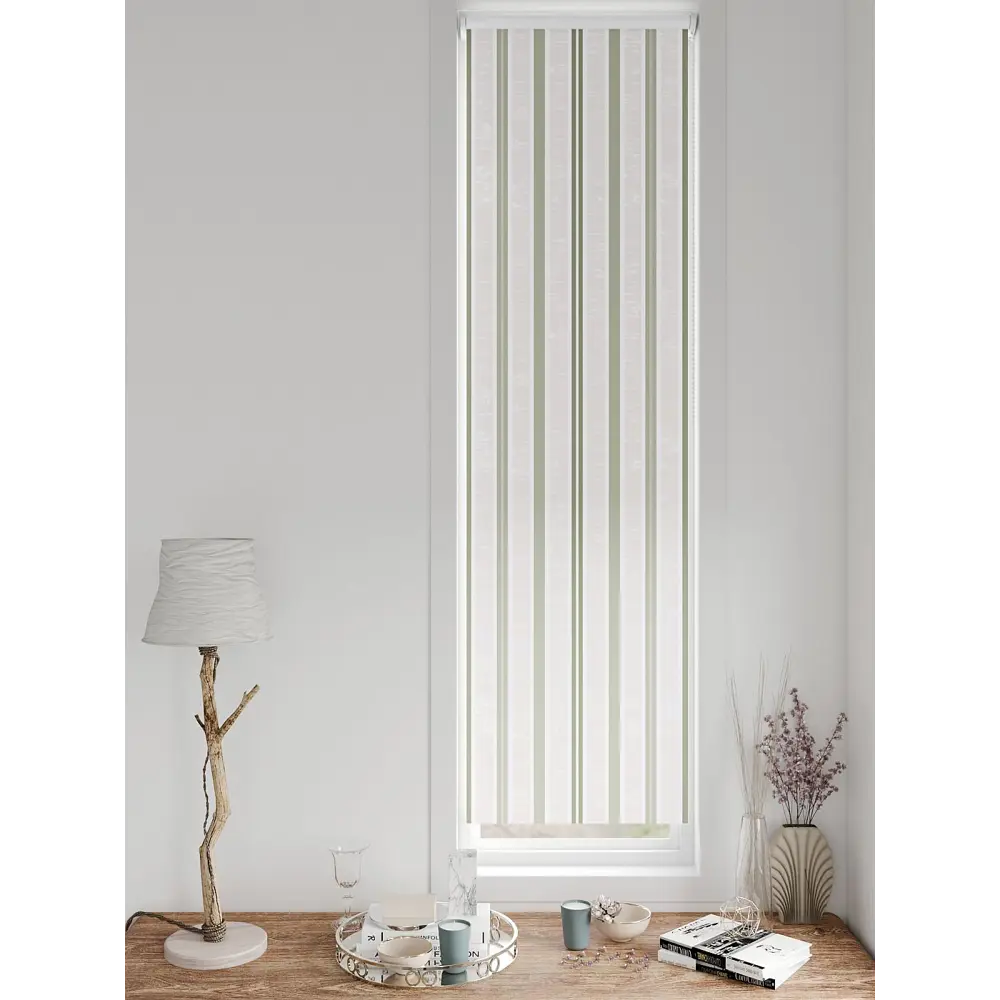 Фото 7 Рулонная штора блэкаут At Home AT783410047, 47x170 см, цвет бежевый, зеленый Фото 7 Рулонная штора блэкаут At Home AT783410047, 47x170 см, цвет бежевый, зеленый