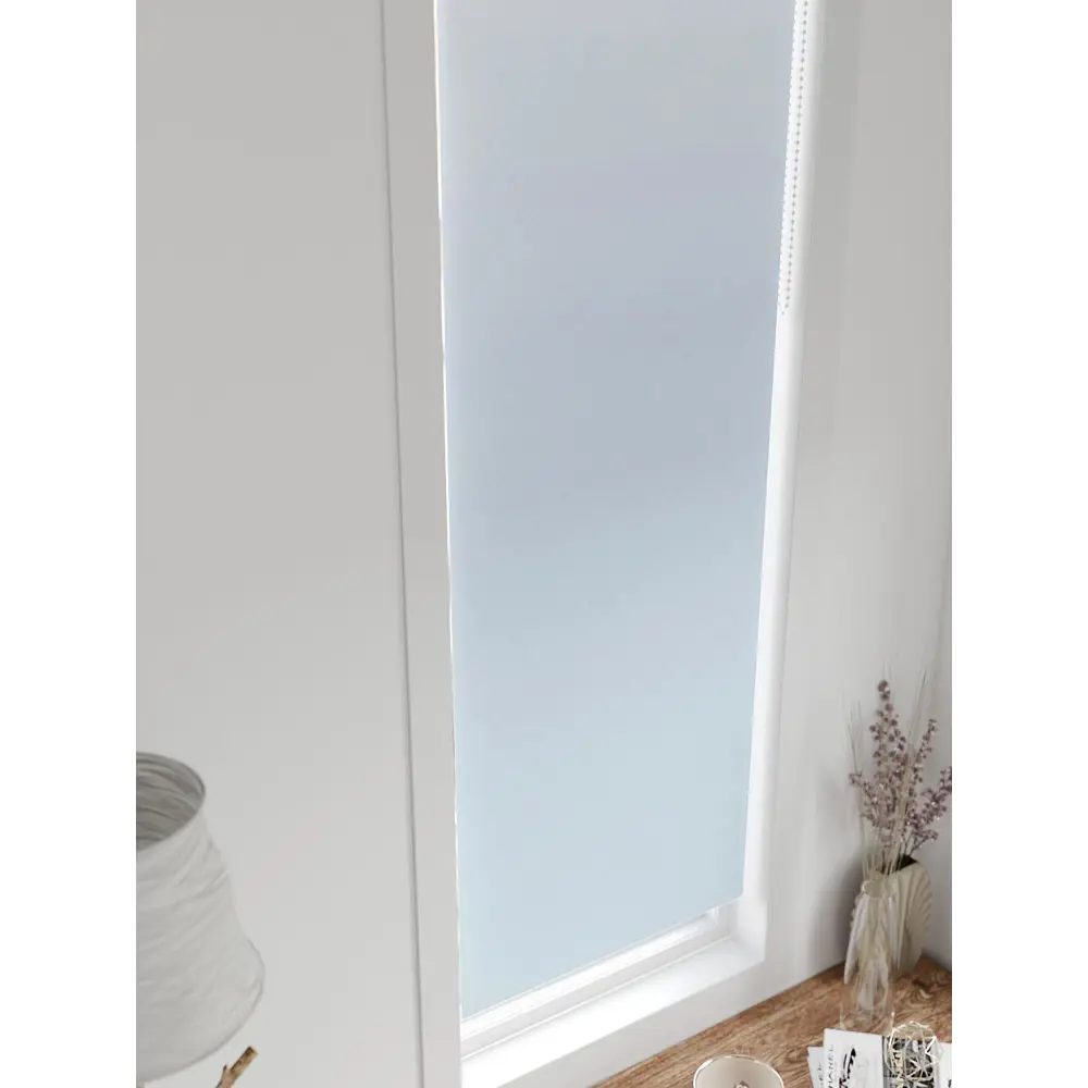 Фото 5 Рулонная штора блэкаут At Home AT783338047, 47x170 см, цвет белый, серый, голубой Фото 5 Рулонная штора блэкаут At Home AT783338047, 47x170 см, цвет белый, серый, голубой