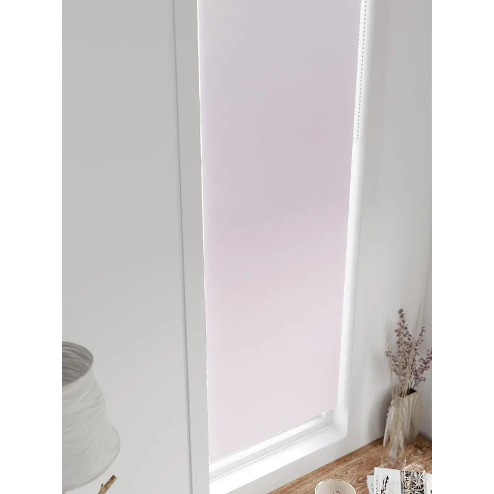 Фото 5 Рулонная штора блэкаут At Home AT783340047, 47x170 см, цвет белый, розовый Фото 5 Рулонная штора блэкаут At Home AT783340047, 47x170 см, цвет белый, розовый