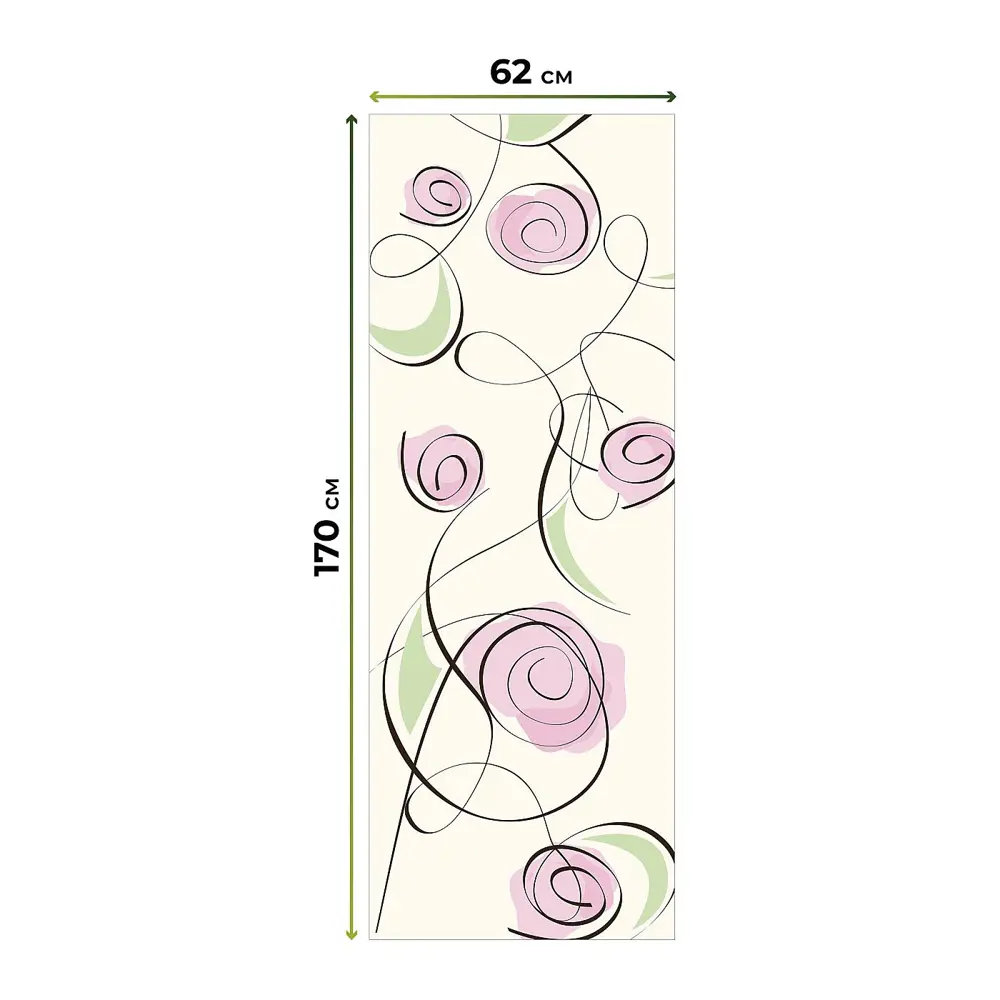 Фото 10 Рулонная штора блэкаут At Home Фиреда AT783027062 62x170 см, цвет белый