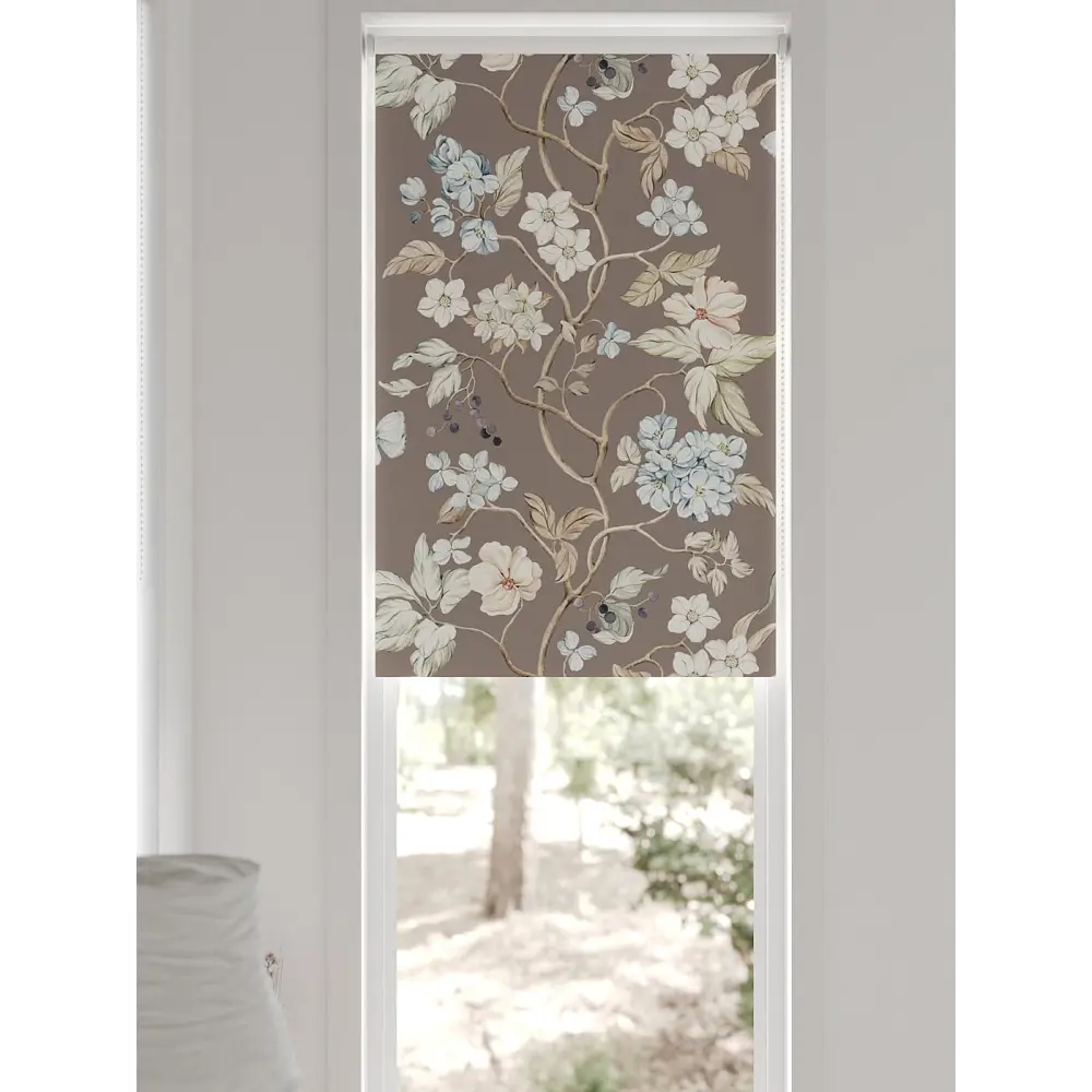 Фото 8 Рулонная штора блэкаут At Home Фиреда AT783007062 62x170 см, цвет бежевый