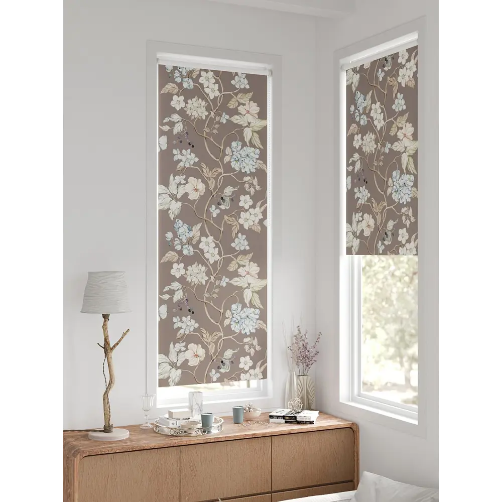 Фото 3 Рулонная штора блэкаут At Home Фиреда AT783007062 62x170 см, цвет бежевый Фото 3 Рулонная штора блэкаут At Home Фиреда AT783007062 62x170 см, цвет бежевый