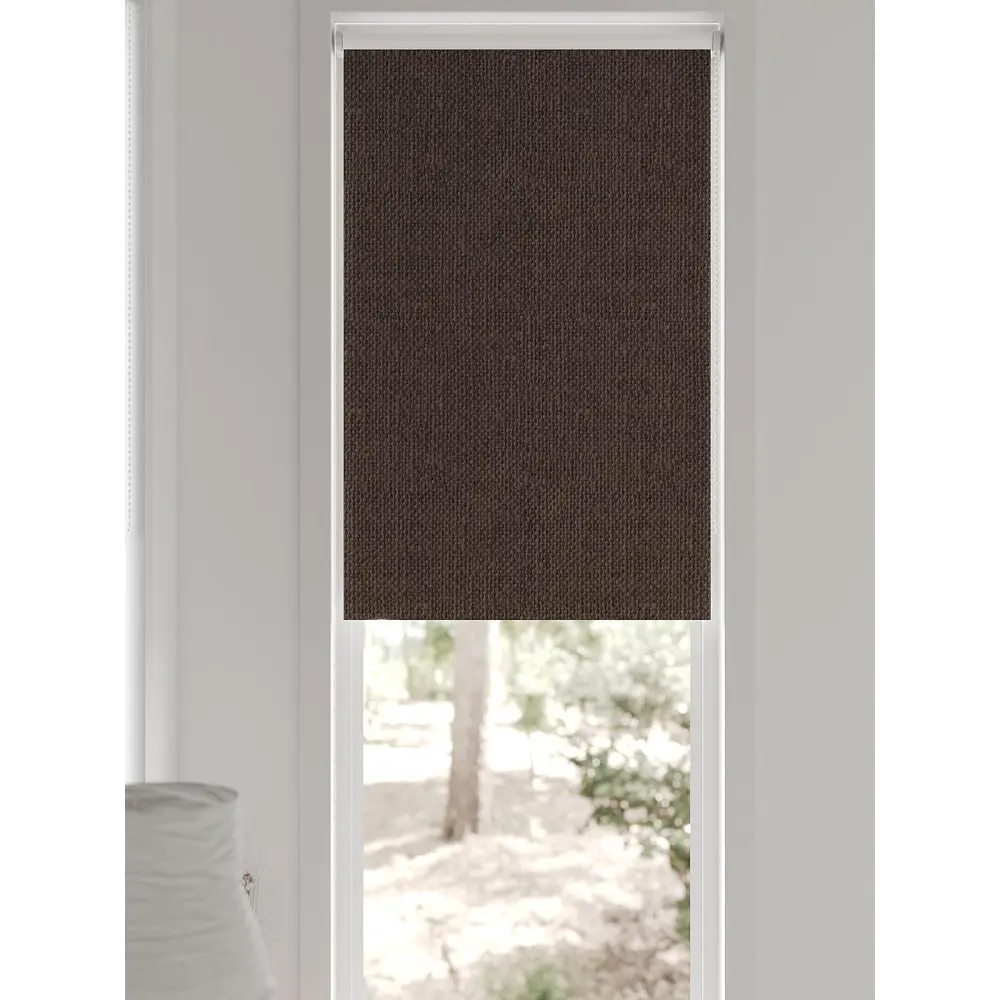 Фото 10 Рулонная штора блэкаут At Home Фиреда AT783186062 62x170 см, цвет коричневый Фото 10 Рулонная штора блэкаут At Home Фиреда AT783186062 62x170 см, цвет коричневый