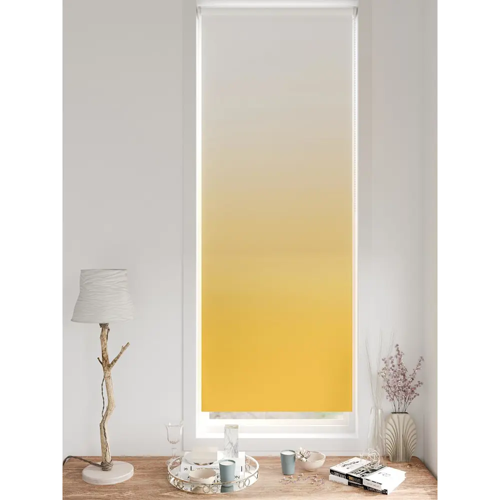 Фото 9 Рулонная штора блэкаут At Home Фиреда AT783179062 62x170 см, цвет белый Фото 9 Рулонная штора блэкаут At Home Фиреда AT783179062 62x170 см, цвет белый