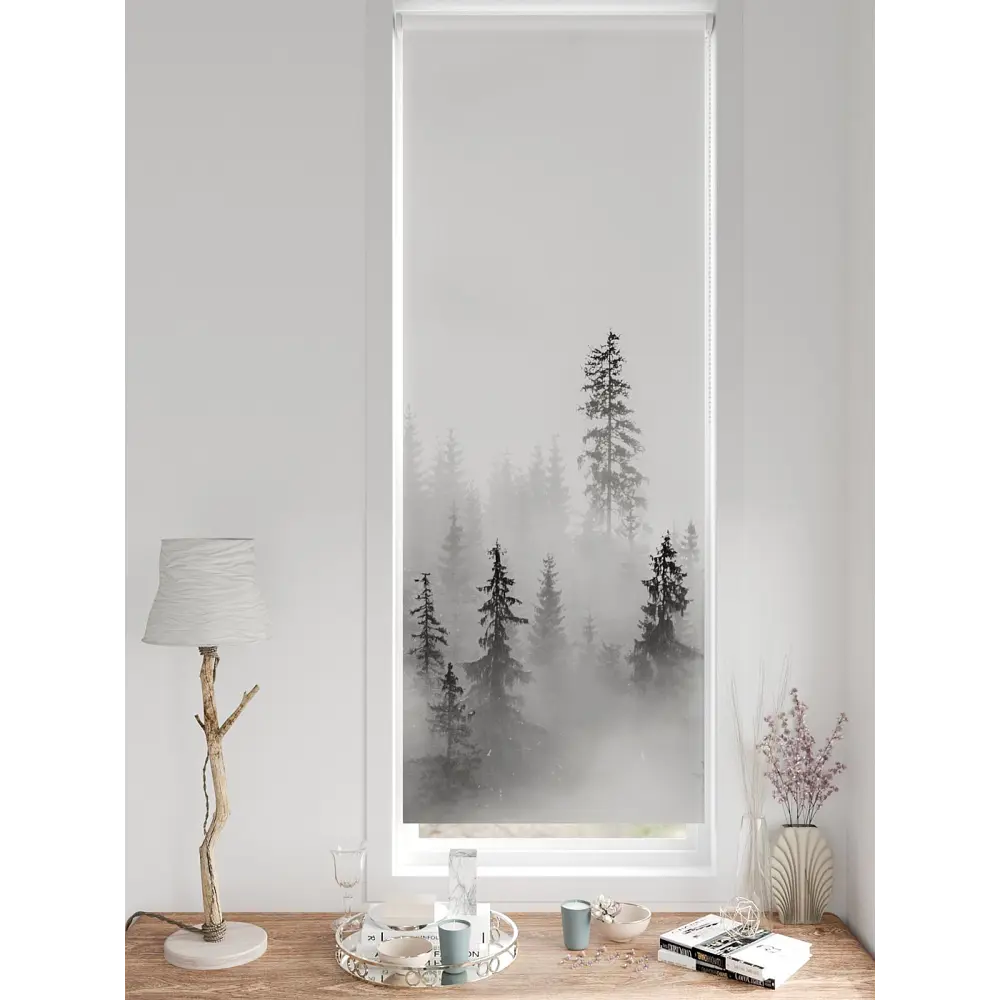 Фото 8 Рулонная штора блэкаут At Home Фиреда AT783165062 62x170 см, цвет белый Фото 8 Рулонная штора блэкаут At Home Фиреда AT783165062 62x170 см, цвет белый