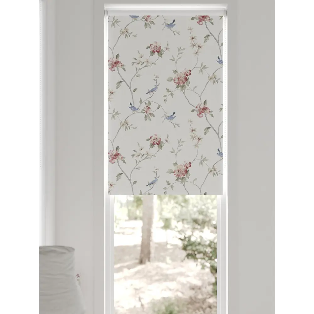 Фото 3 Рулонная штора блэкаут At Home Фиреда AT783151062 62x170 см, цвет белый