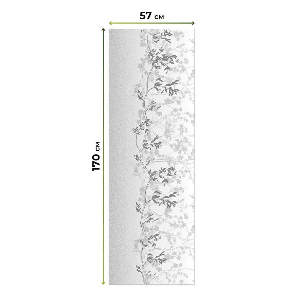 Фото 10 Рулонная штора блэкаут At Home Нертис AT783052057 57x170 см, цвет белый