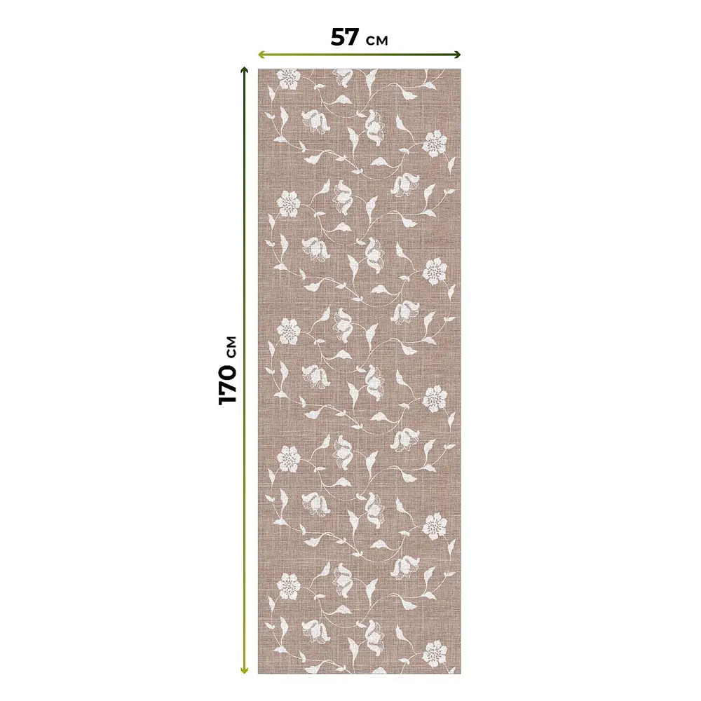 Фото 9 Рулонная штора блэкаут At Home Нертис AT783020057 57x170 см, цвет белый