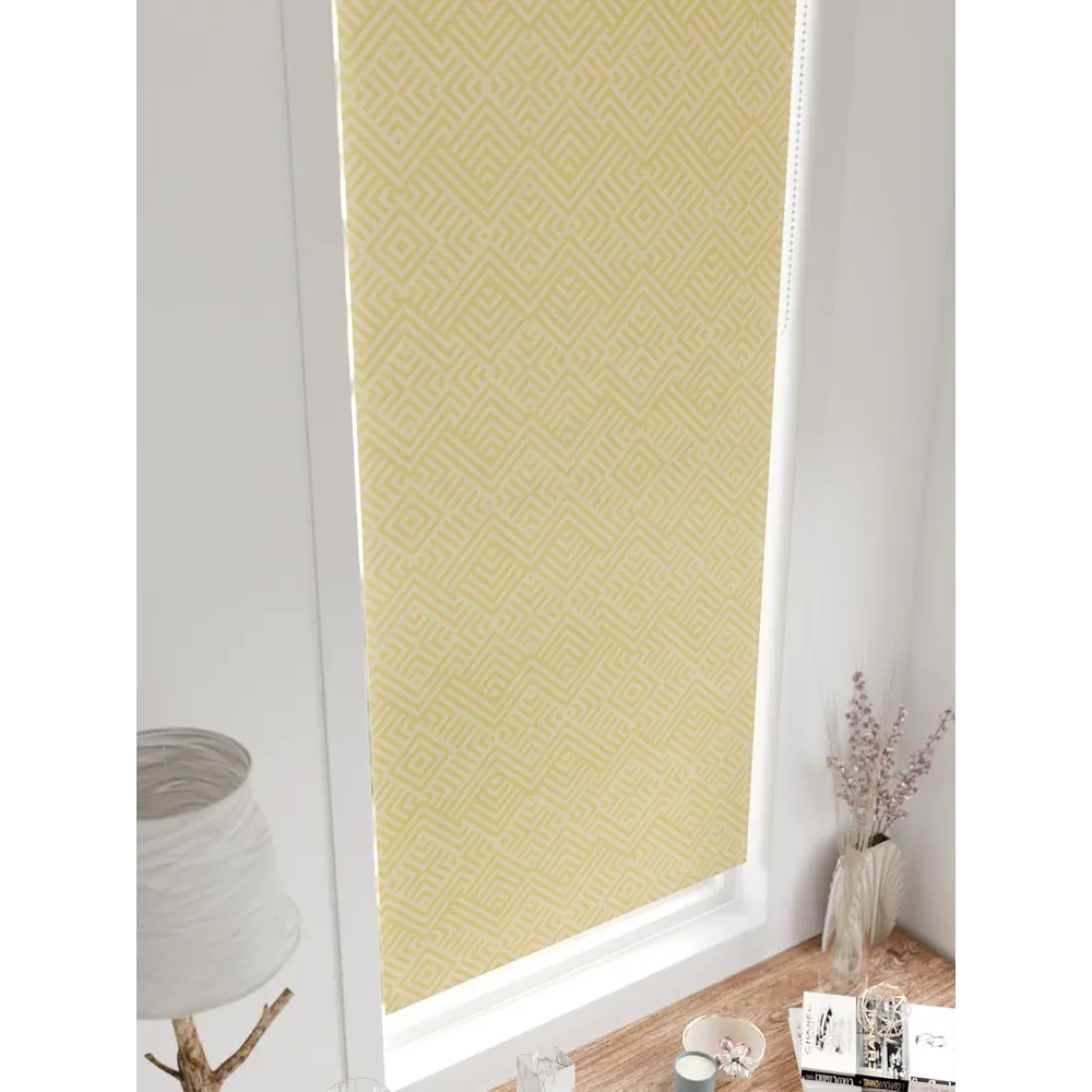 Фото 10 Рулонная штора блэкаут At Home Нертис AT783195057 57x170 см, цвет жёлтый Фото 10 Рулонная штора блэкаут At Home Нертис AT783195057 57x170 см, цвет жёлтый