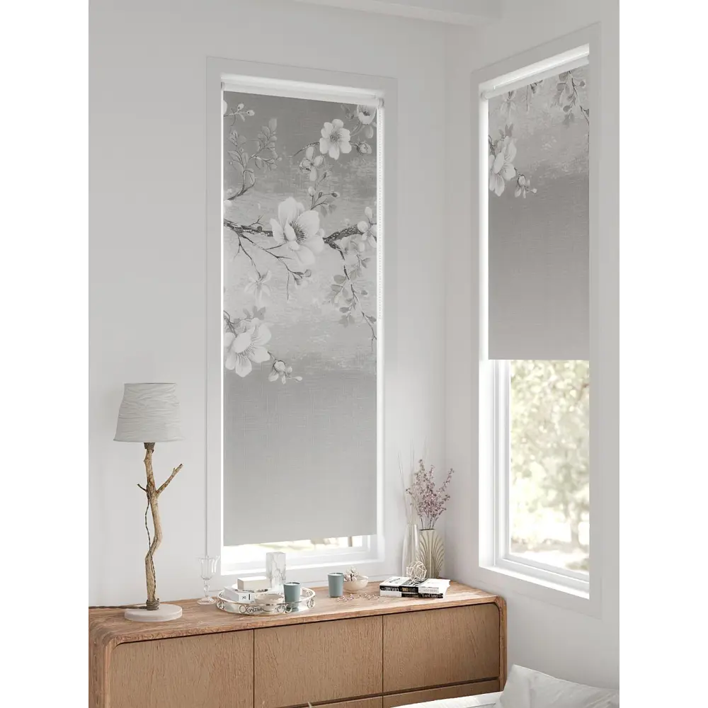 Фото 2 Рулонная штора блэкаут At Home Нертис AT783133057 57x170 см, цвет серый Фото 2 Рулонная штора блэкаут At Home Нертис AT783133057 57x170 см, цвет серый